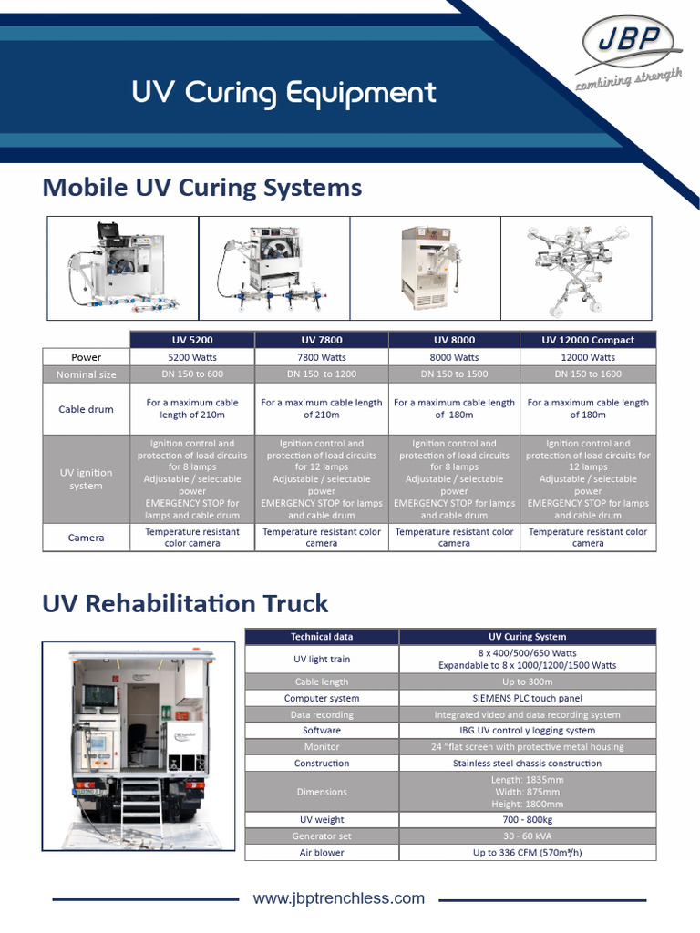 Datasheet_UV Curing System_2024 | PDF | Manufactured Goods