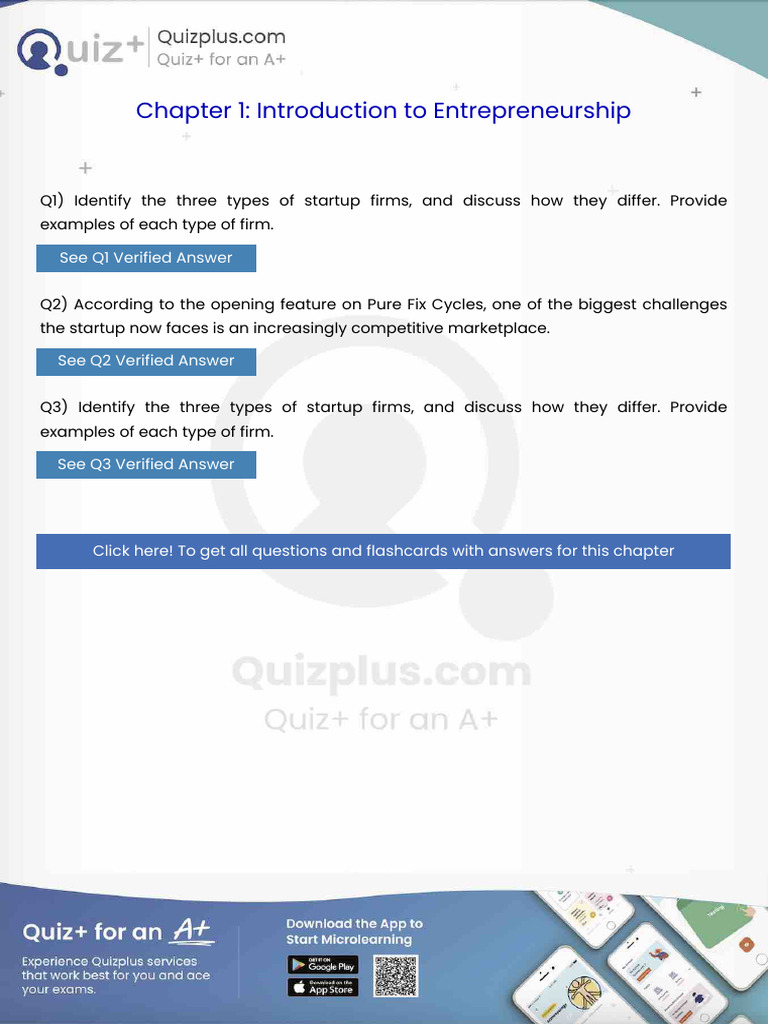 Identify the Three Types of Startup Firms and Discuss How They Differ ...