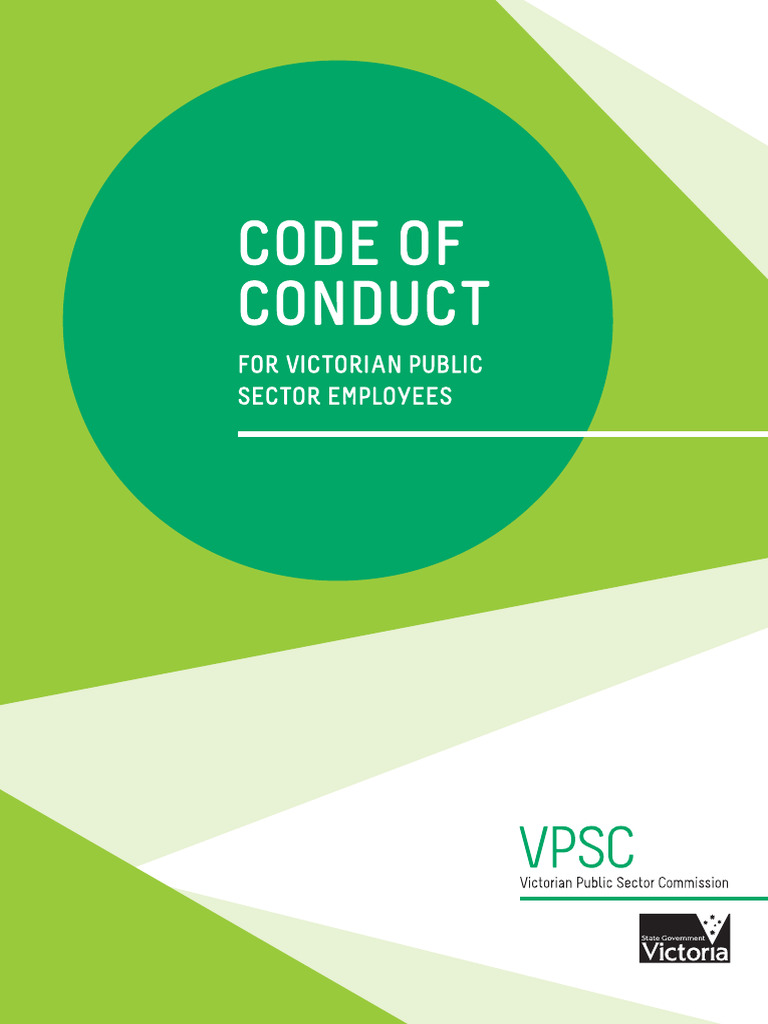 VPS - Code of Conduct | PDF | Employment | Conflict Of Interest