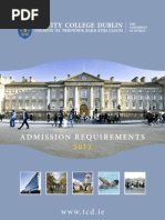 Admission Requirements Summary 2011