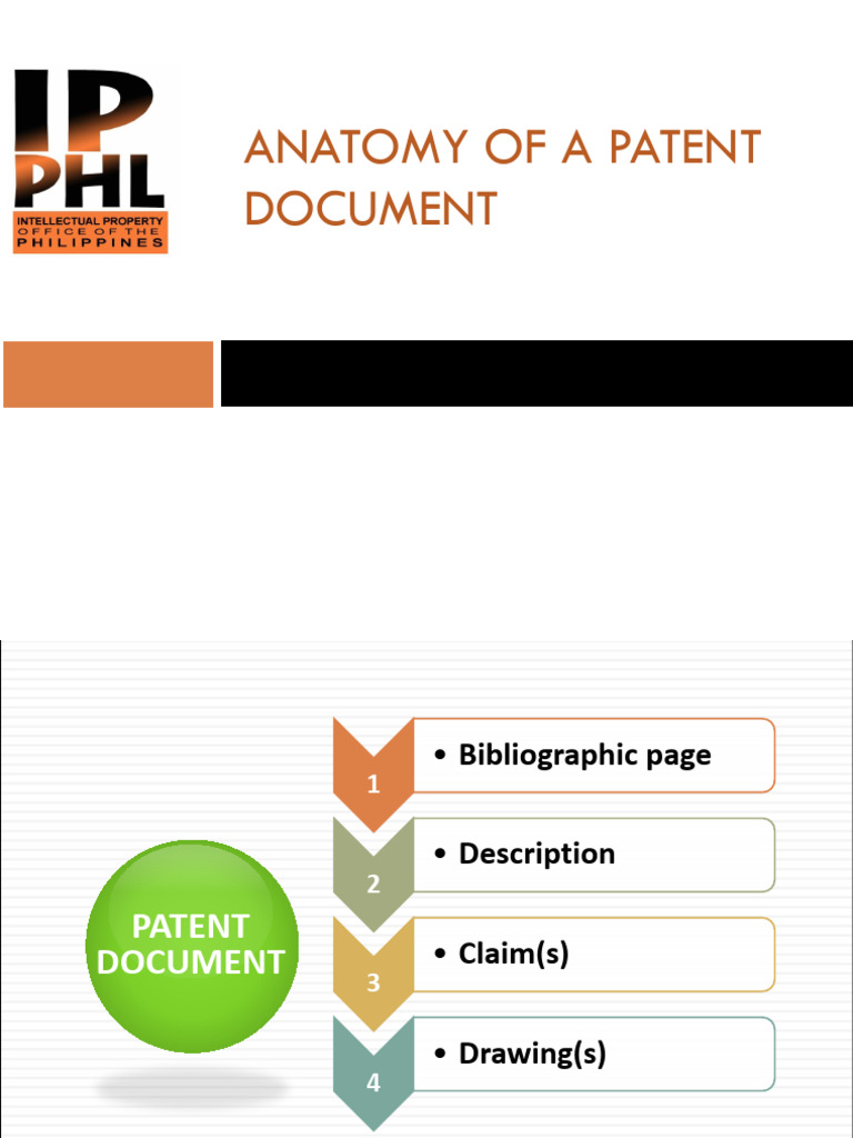Anatomy of a Patent Document | PDF