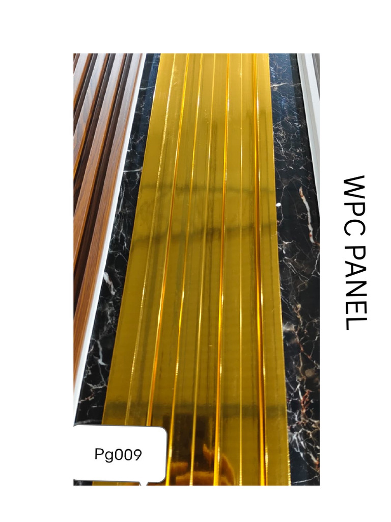 Wpc Panel (8 Line & Gold Line) | PDF