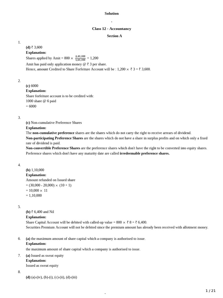 solution-1602889 | PDF | Equity (Finance) | Balance Sheet