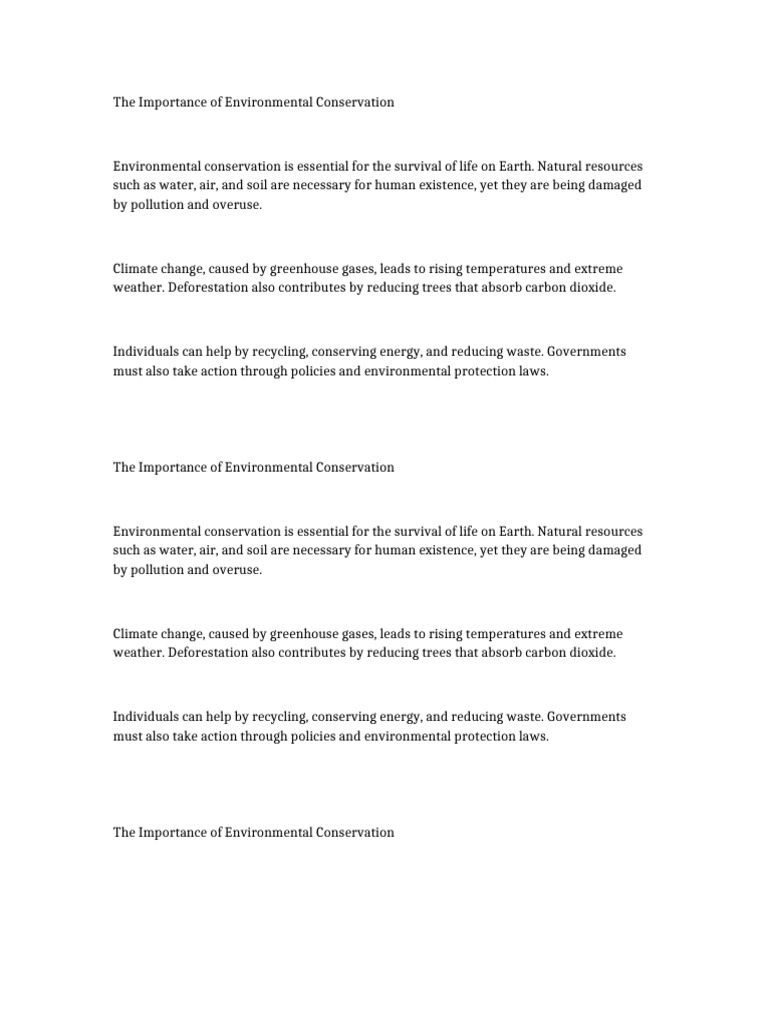 Document_2_Environment (2) | PDF | Climate Change | Soil