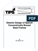 Seismic Design of Concentrically Braced Frames