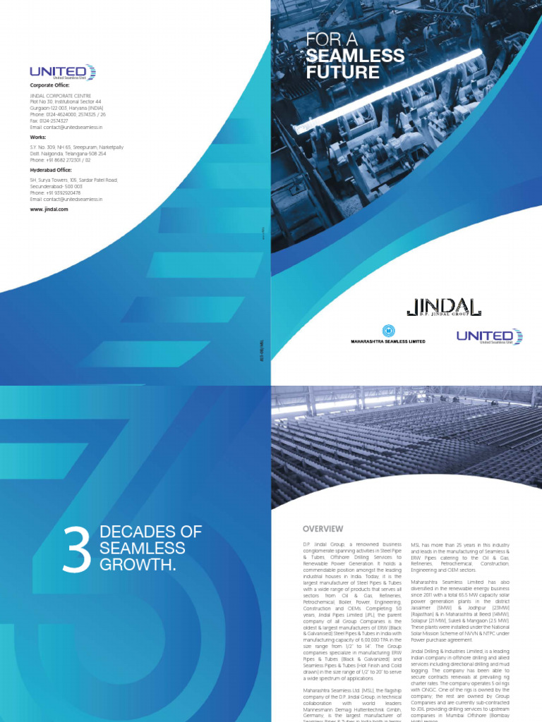 MSL United Seamless Unit | PDF | Pipe (Fluid Conveyance) | Mechanical ...