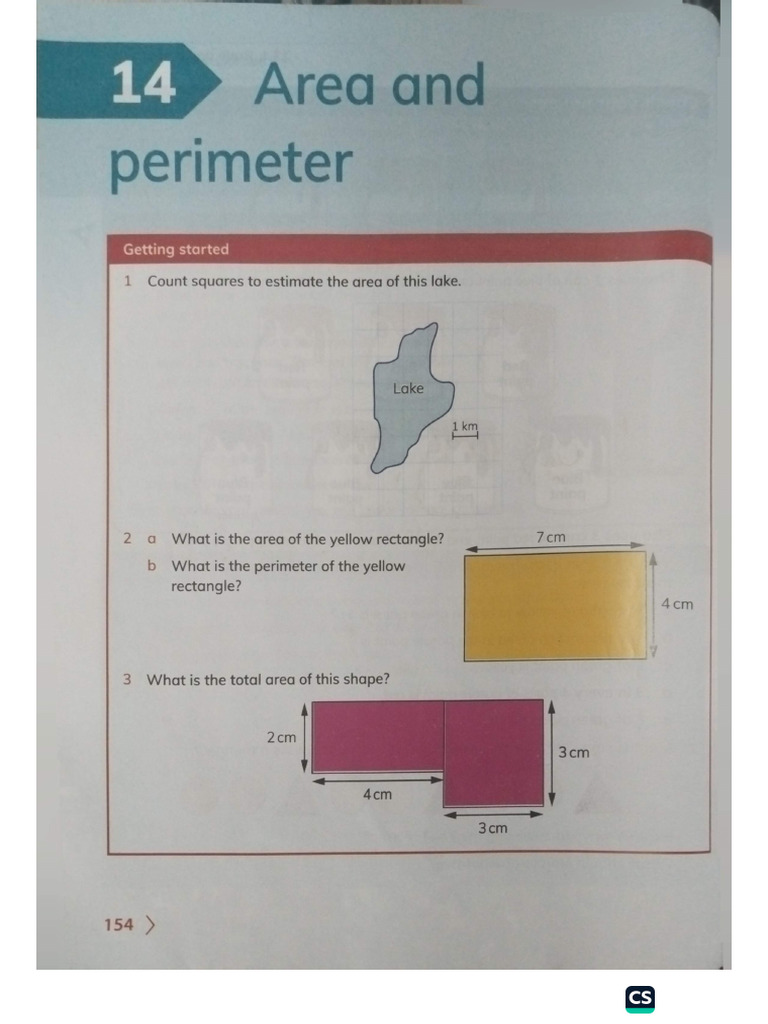Area and Perimeter-Practice Questions-Grade 5 | PDF