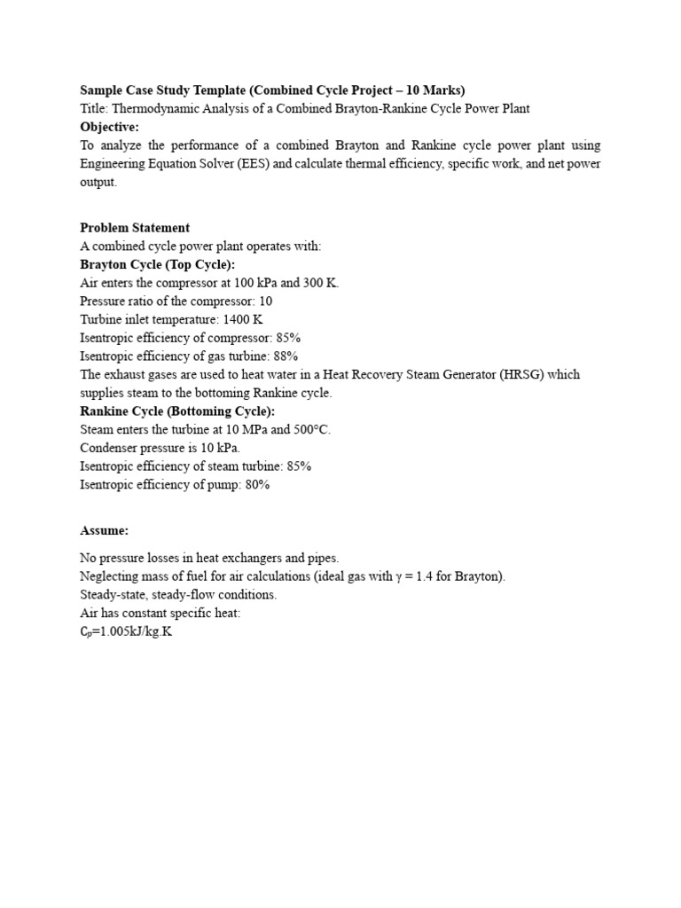 Case Study | PDF | Physical Chemistry | Thermodynamics