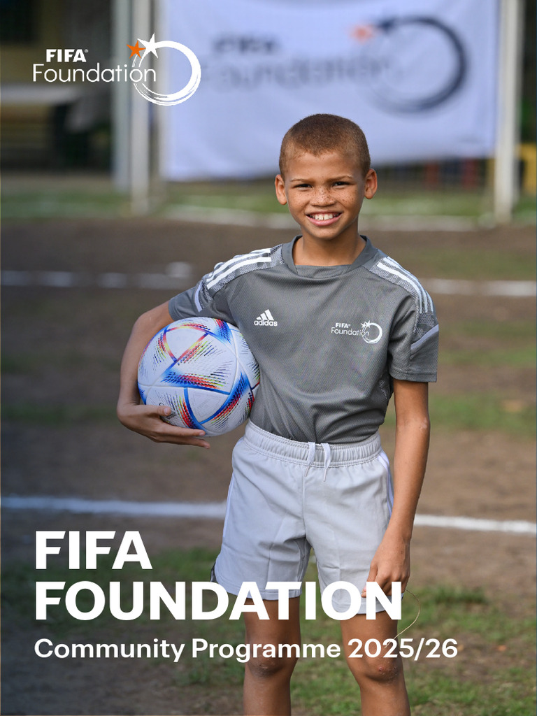 FIFA Foundation - Community Programme 2025-2026 | PDF | Childhood