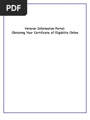 Veteran Registration Coe