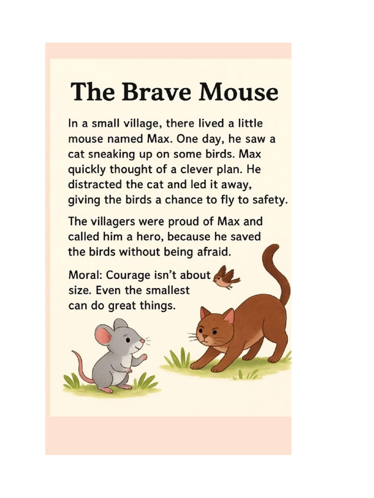 Grade 2 Story-Mouse | PDF