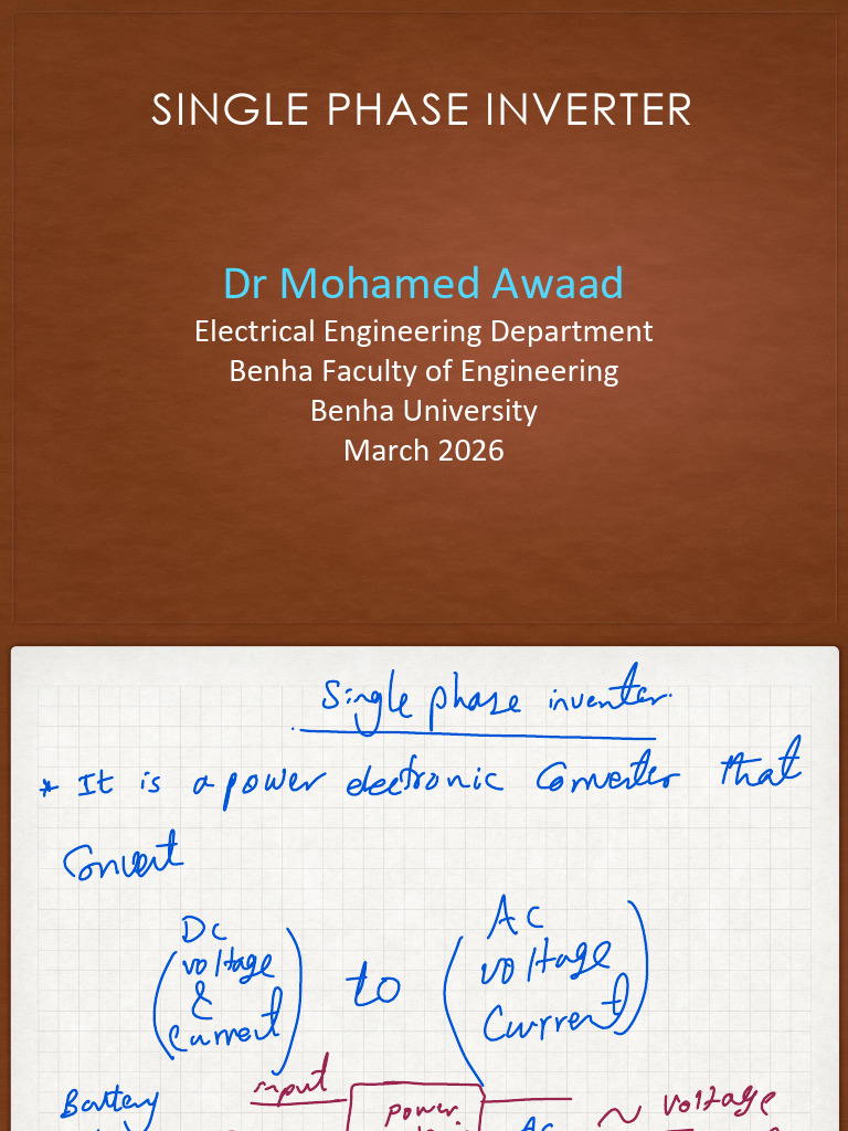 Single Phase Inverter | PDF