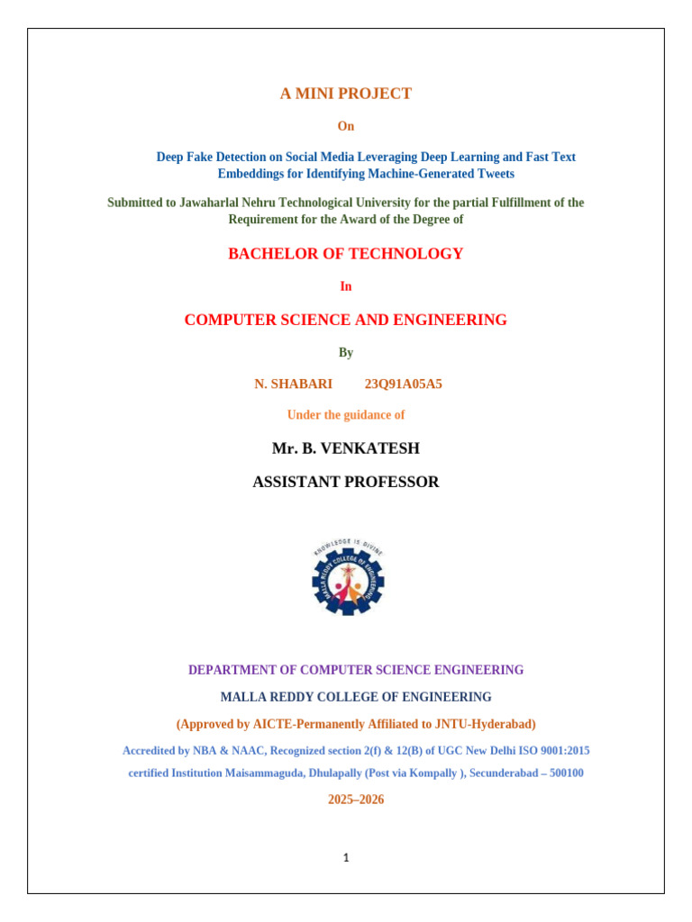 mini 3-2 | PDF | Software Testing | Machine Learning