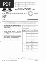 SPM 2011 4531 Physics k2