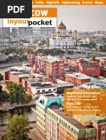 Moscow In Your Pocket August - September 2012