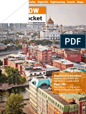 Moscow in Your Pocket August - September 2012, PDF