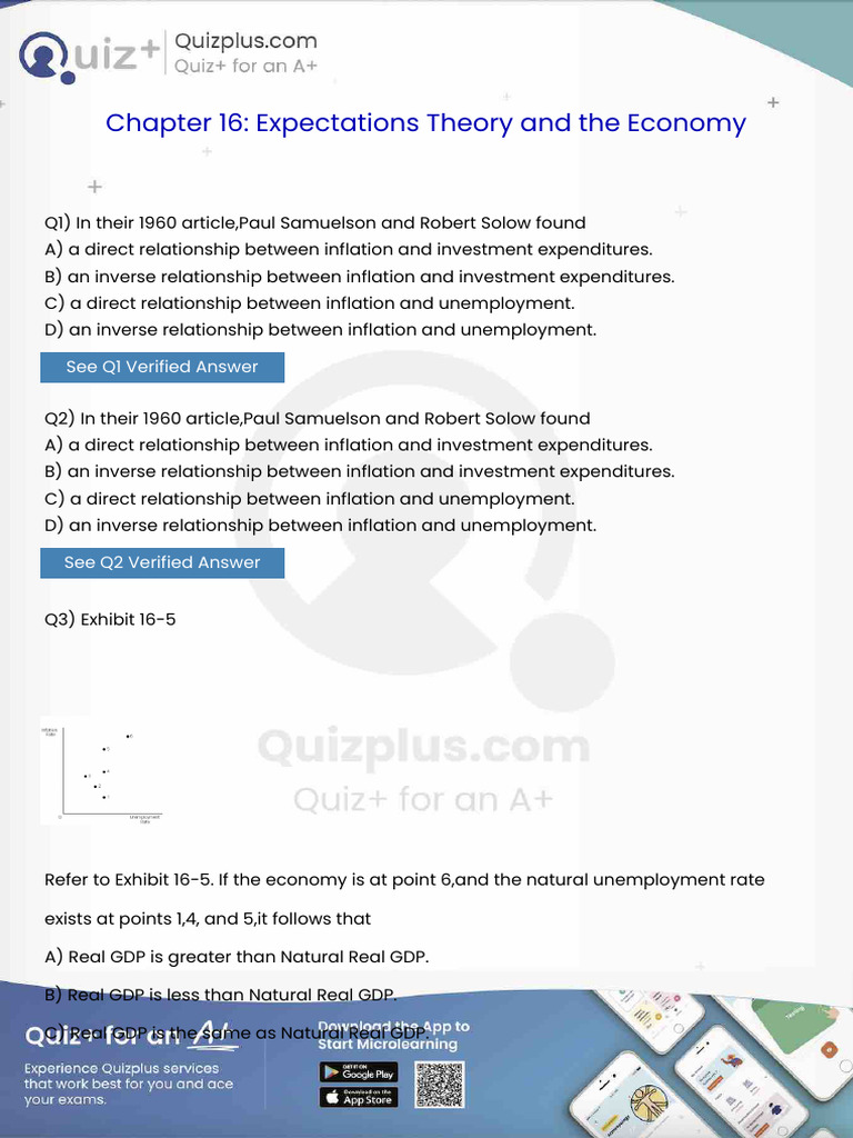 In Their 1960 Articlepaul Samuelson and Robert Solow Found | PDF ...