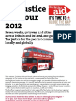 Tax Justice Bus Promo Leaflet