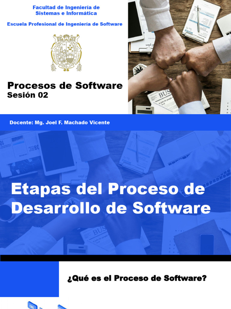 Sesión02_ProcesosDeSoftware | PDF | Software | Ingeniería de software