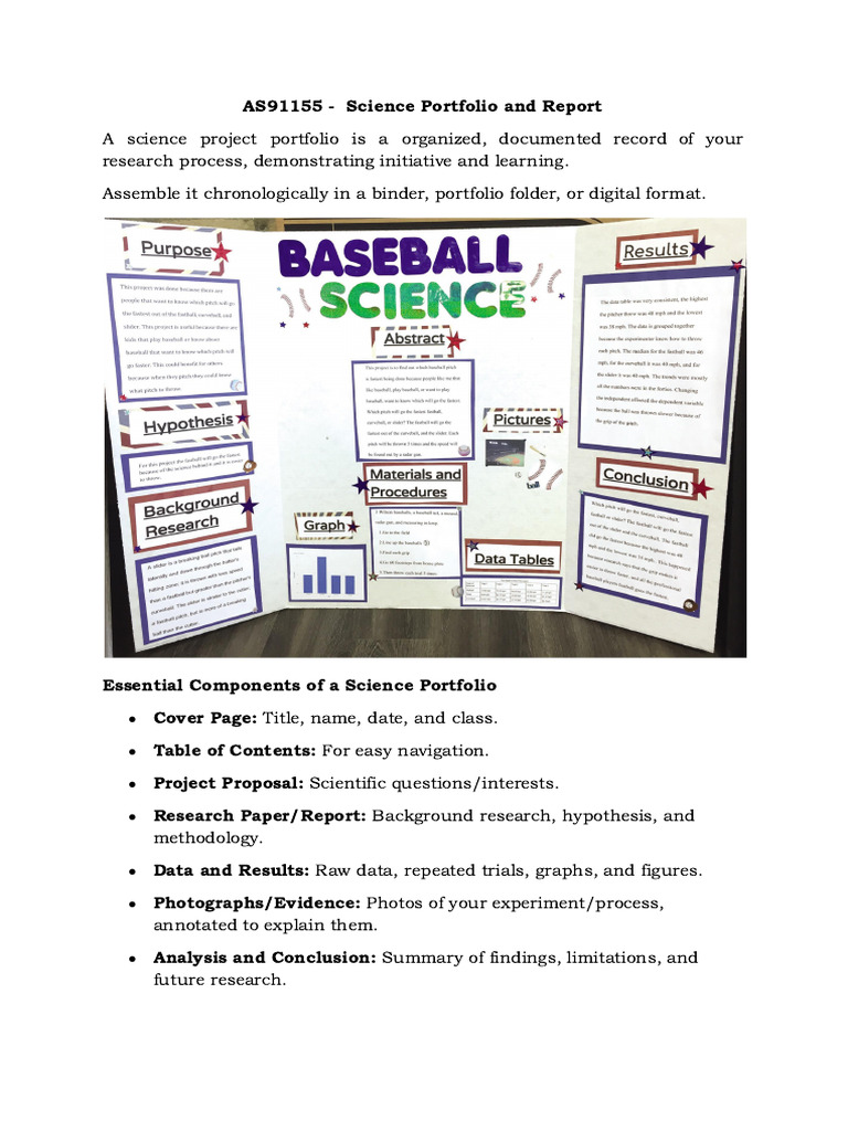 Science Portfolio | PDF