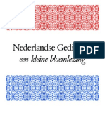 Bloemlezing Nederlandse Gedichten