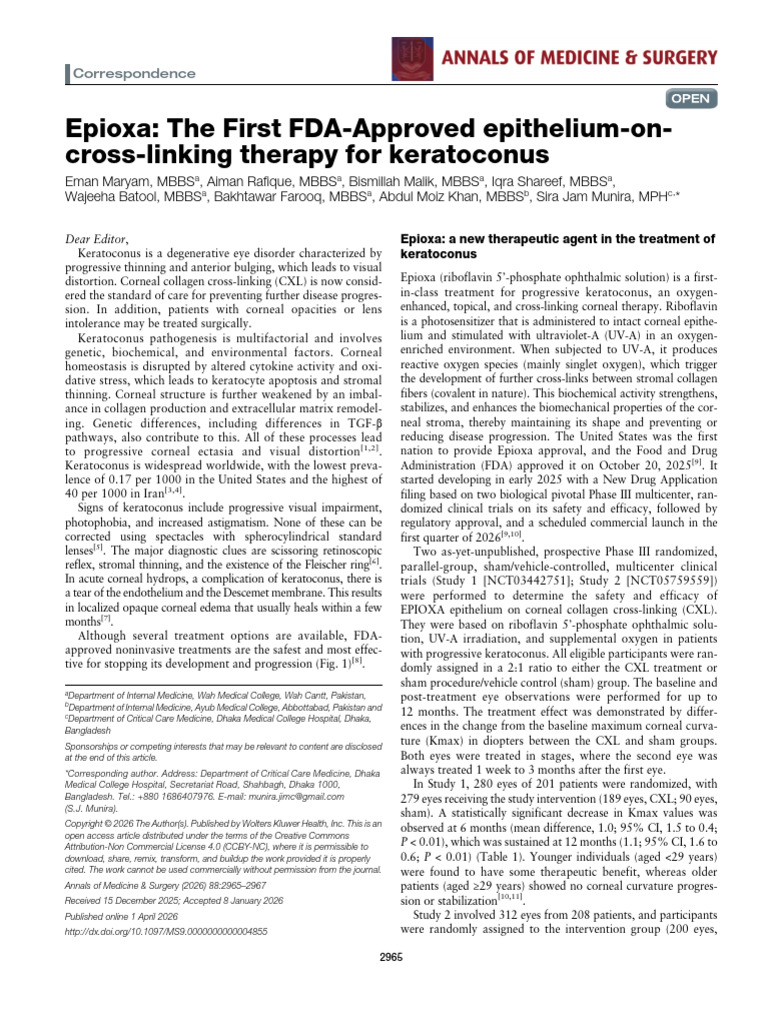 epioxa__the_first_fda_approved.35 | PDF | Clinical Medicine | Human Eye