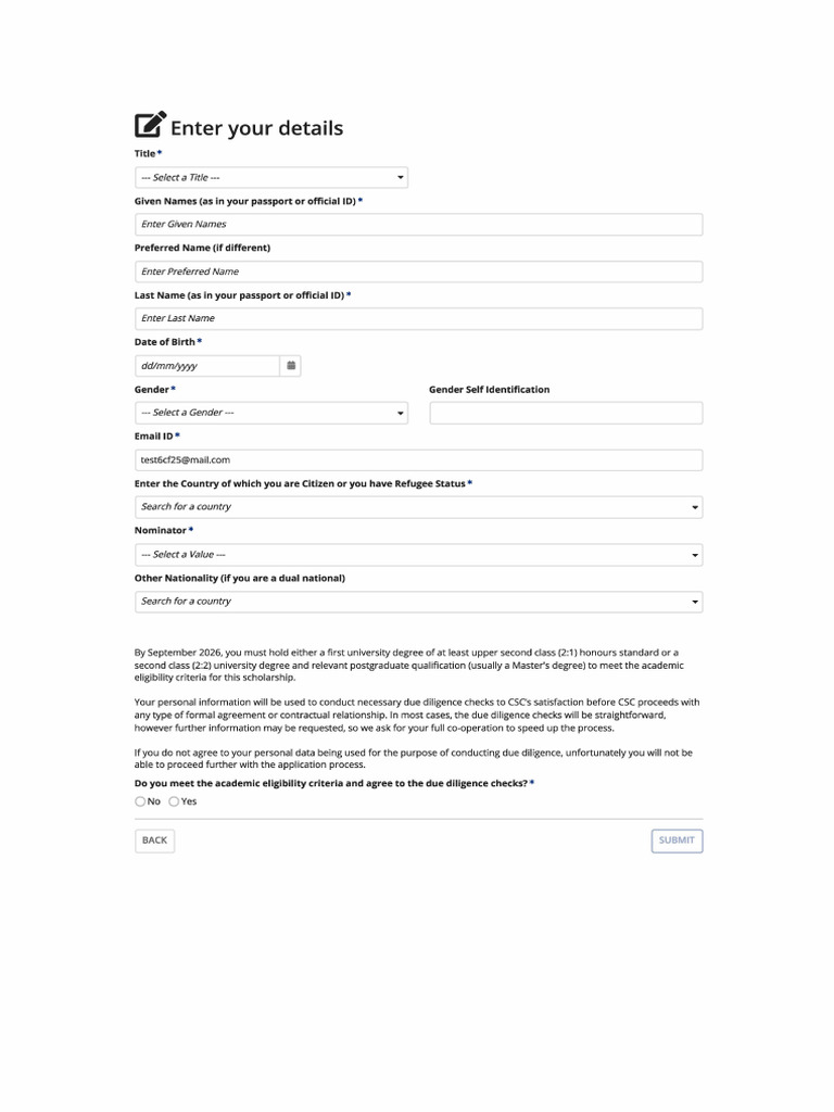 Masters Template Application Form | PDF | Justice | Crime & Violence