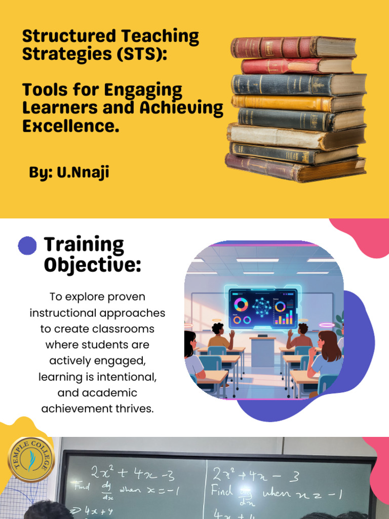 Structured Teaching Strategies (STS) | PDF