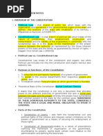 Constilaw Review Notes