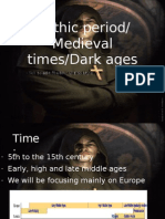 Gothic Period/ Medieval Times/dark Ages: Click To Edit Master Subtitle Style