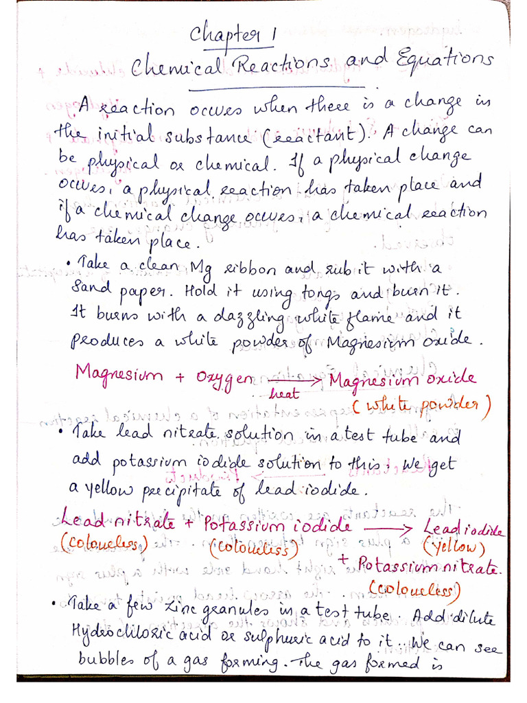 Class 10 Chapter 1 | PDF