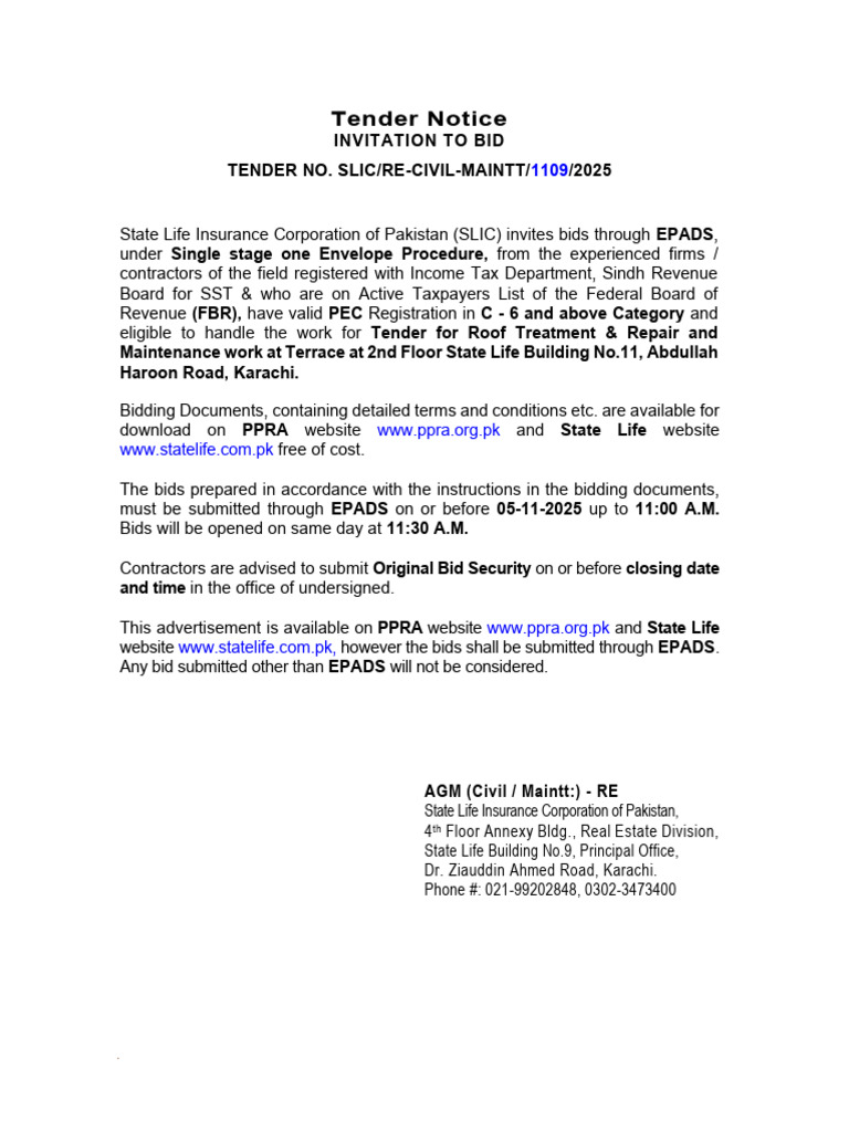 Tender Tender Document File 20251016165022 | PDF | Concrete | Plaster