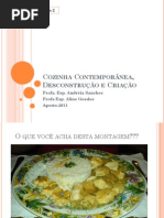 Cozinha Contemporânea e de Criação - Aula teórica 2 - Nouvelle Cuisine