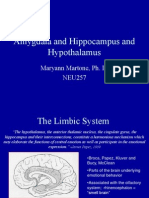 Amygdala and Hippocampus and Hypothalamus: Maryann Martone, Ph. D. NEU257