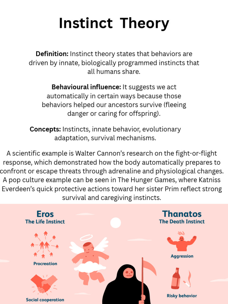 Instinct Theory (1) | PDF