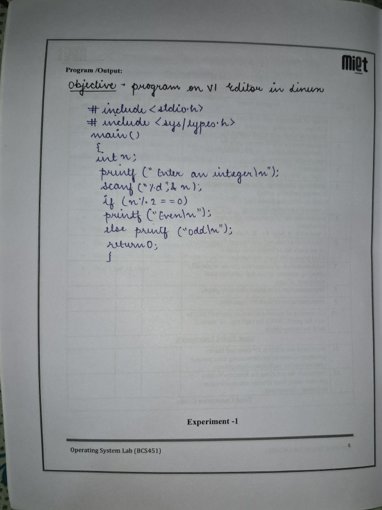 Os Practical File | PDF