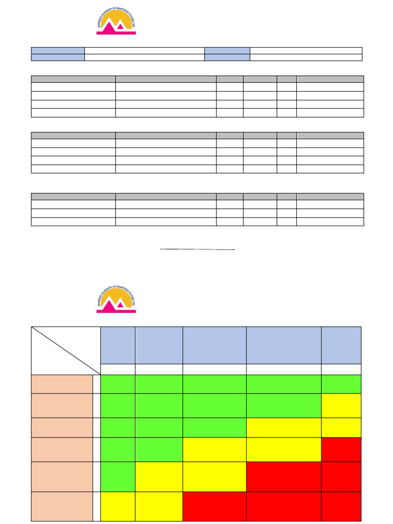 2. Risk Assessment Form | PDF | Risk | Hazards