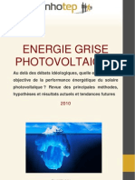 Innhotep - Energie Grise Et PV - 2010