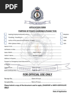 JP Application Form | PDF | Justice Of The Peace | Birth Certificate