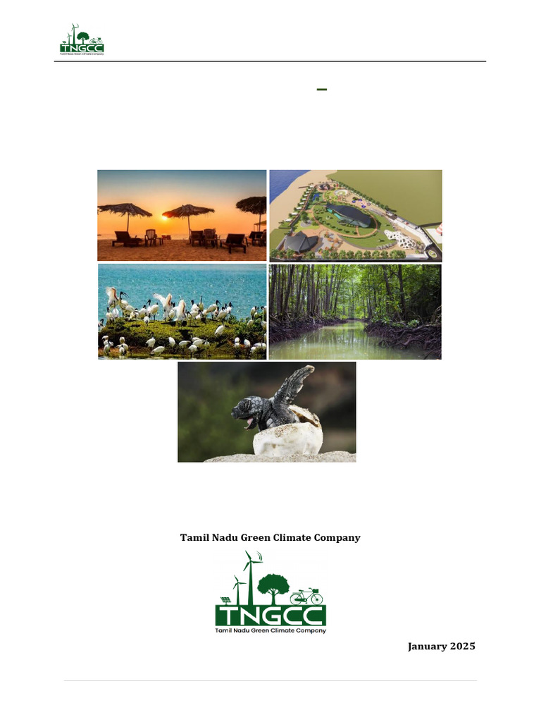 Tamil Nadu ESMF Report 4fd0c1a7d7 | PDF | Coast | Ecological Resilience