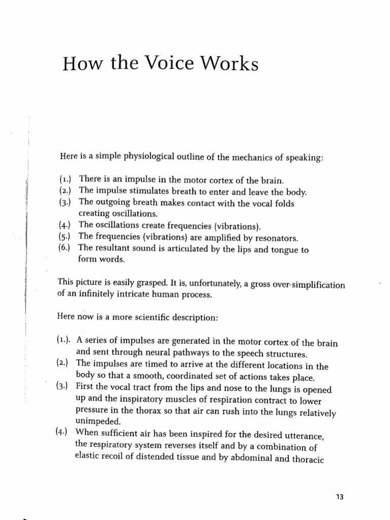 Kristin Linklater _How the Voice Works | PDF