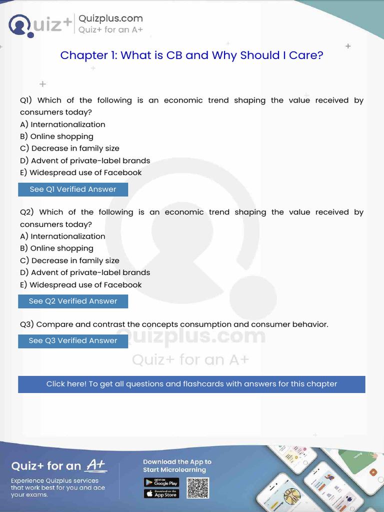 Which of the Following is an Economic Trend Shaping the Value Received ...