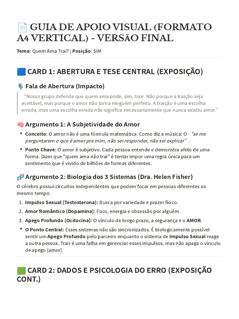 ? GUIA DE APOIO VISUAL (FORMATO A4 VERTICAL) - VERSÃO FINAL | PDF ...