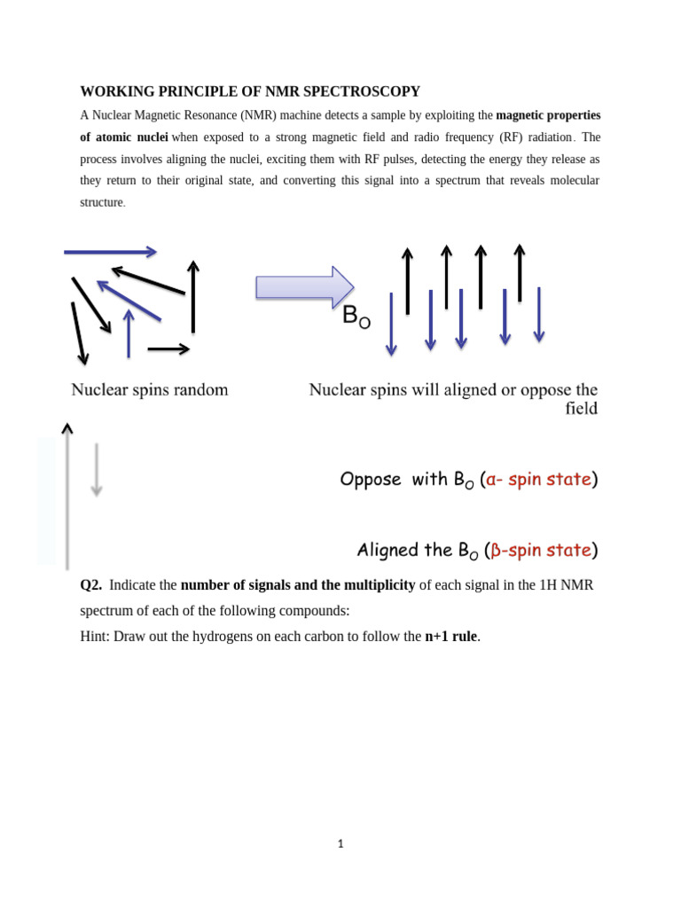 Nmr Practice Questionx | PDF
