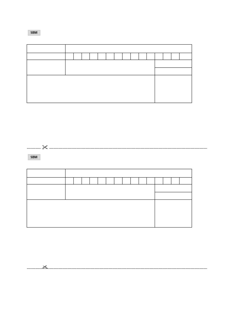 Cash Deposit Voucher Form Copy | PDF | Money