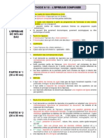 La Méthodologie de L'epreuve Composée Conçue Par Jean François Freu