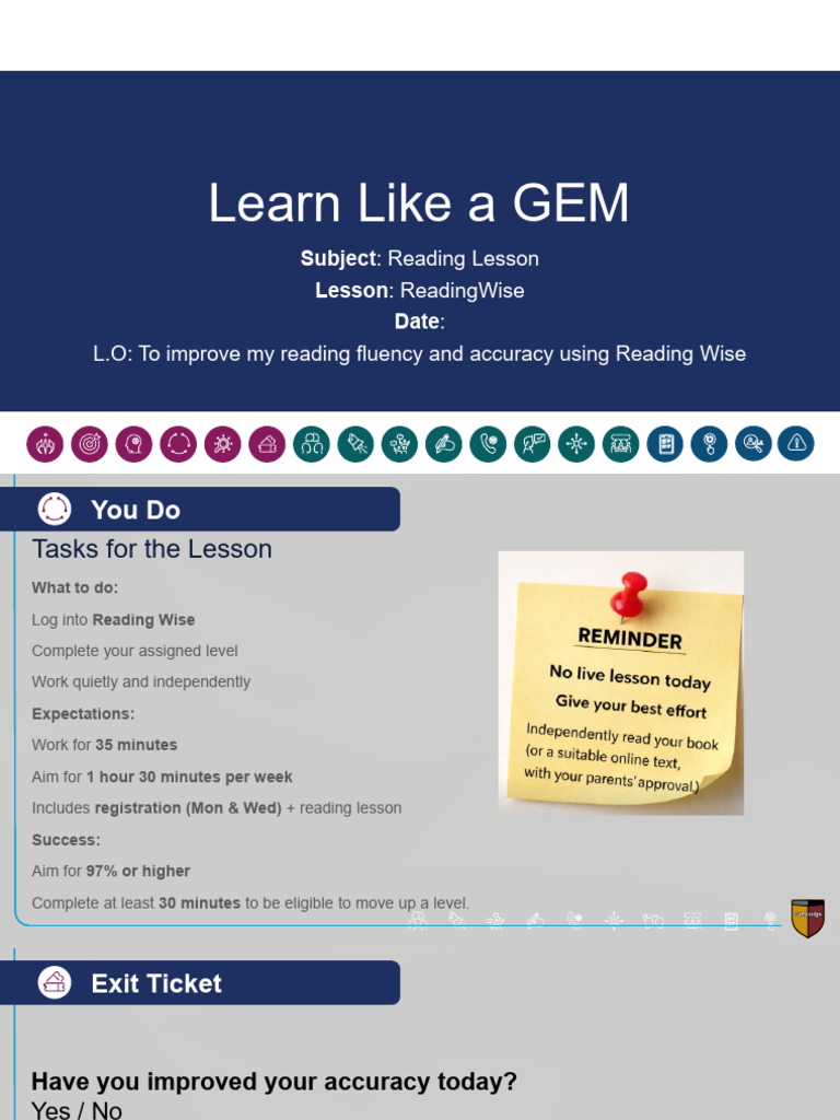 Reading Lessons | PDF