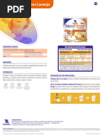 Tabela Nutricional Novasource Proline | PDF