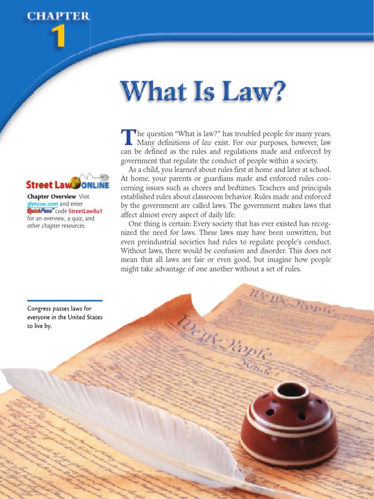 What Is Law-Street Law | PDF | Human Rights | Theft