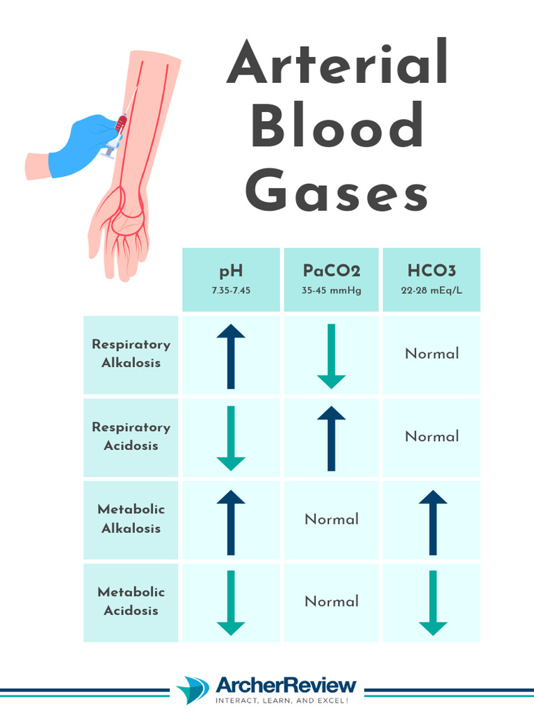 ABG Chart Cheat Sheet | PDF